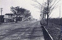 昭和30年代の「海軍道路｣（花井圭一氏提供）